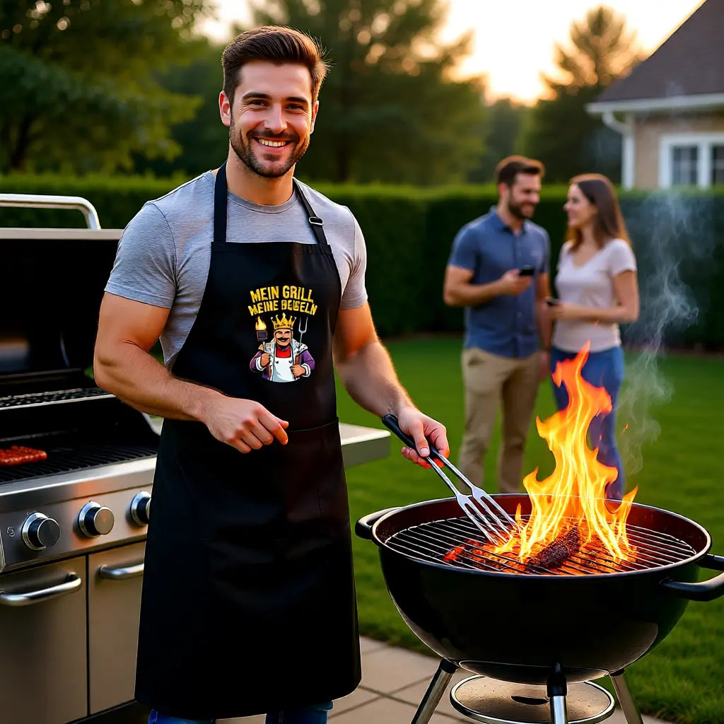 Mein Grill, Meine Regeln – Grillschürze – Meatware Produktfoto
