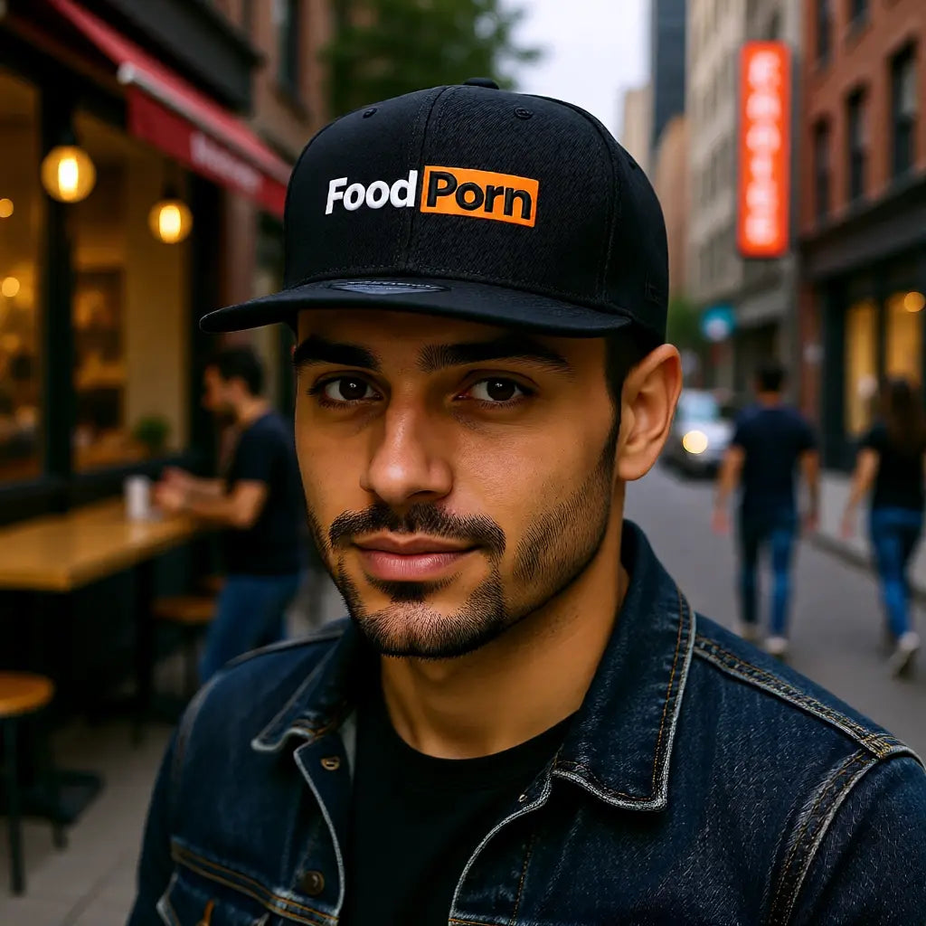 Food Porn – Snapback Cap – Meatware Produktfoto