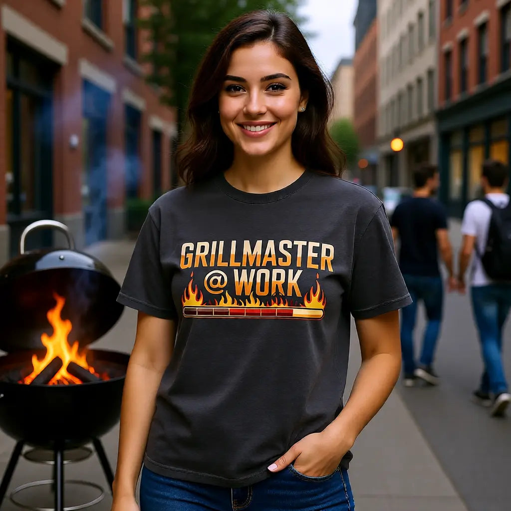 Grillmaster @ Work – Oversized Shirt – Meatware Produktfoto