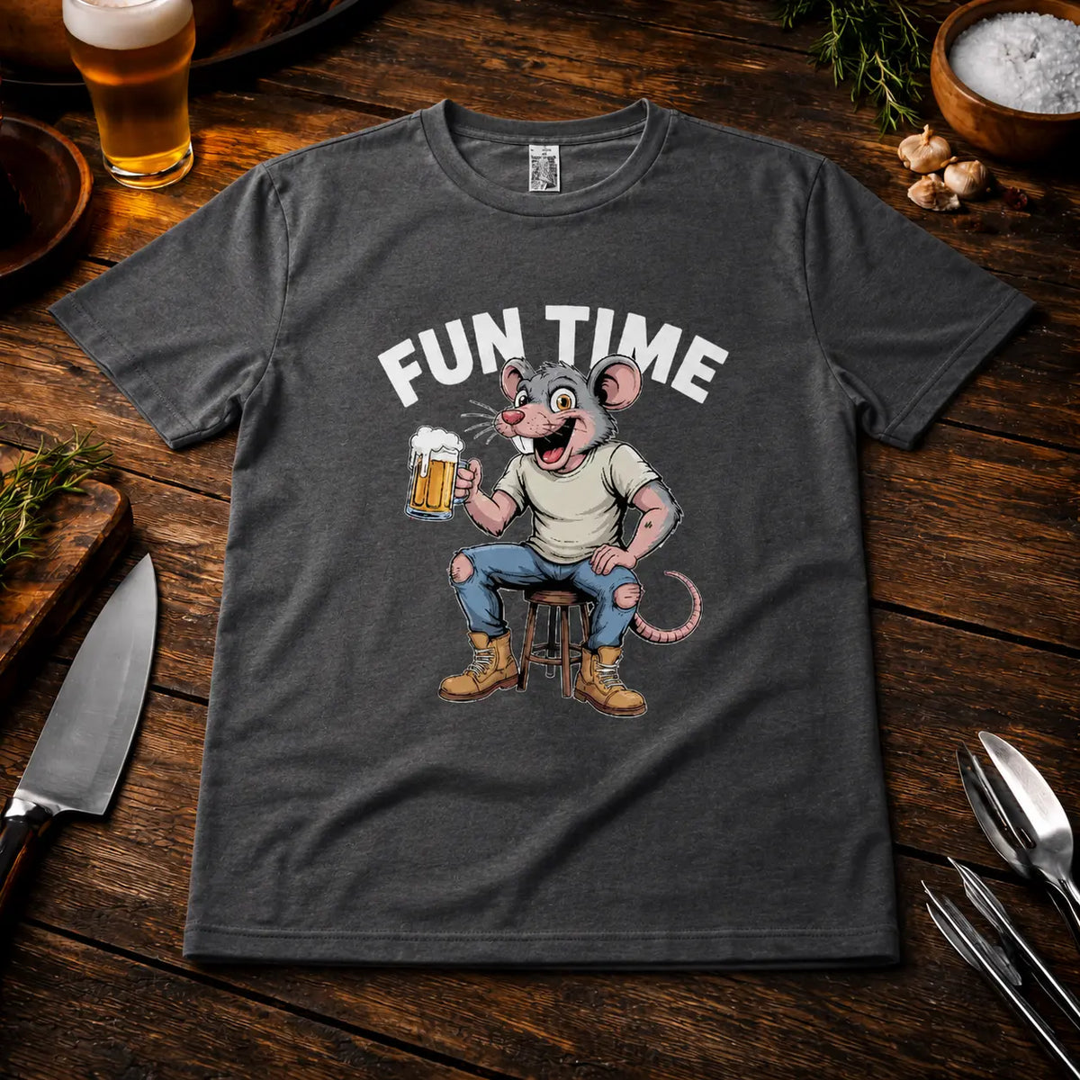 FUN TIME – Oversized Shirt – Meatware Produktfoto