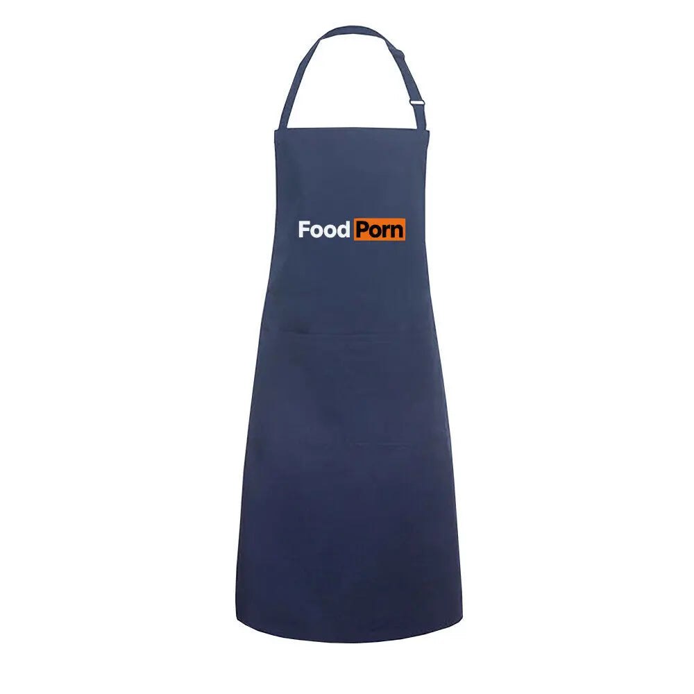 Food Porn – Kochschürze – Motivdruck in Navy
