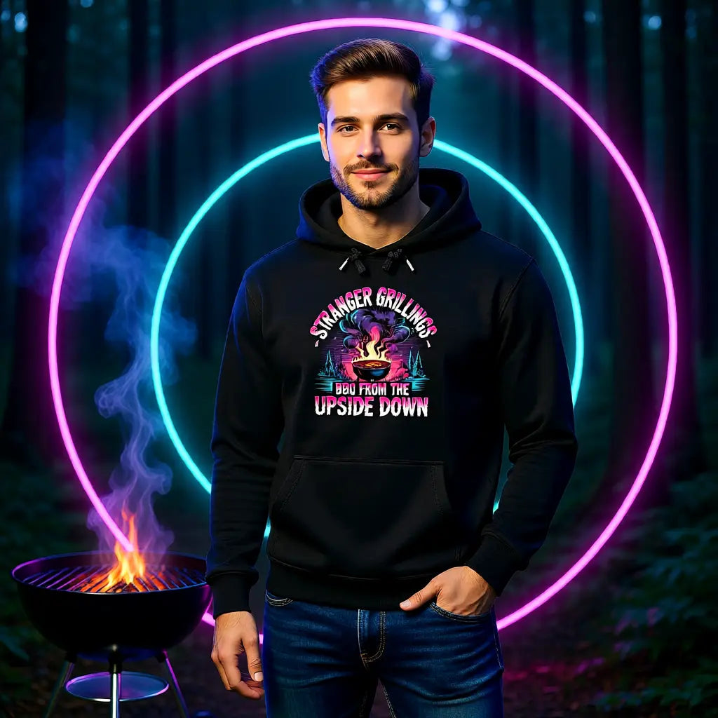 Stranger Grillings – Premium Hoodie – Meatware Produktfoto