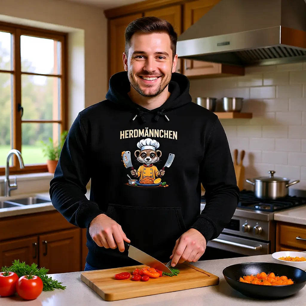 Herdmännchen – Premium Hoodie – Meatware Produktfoto