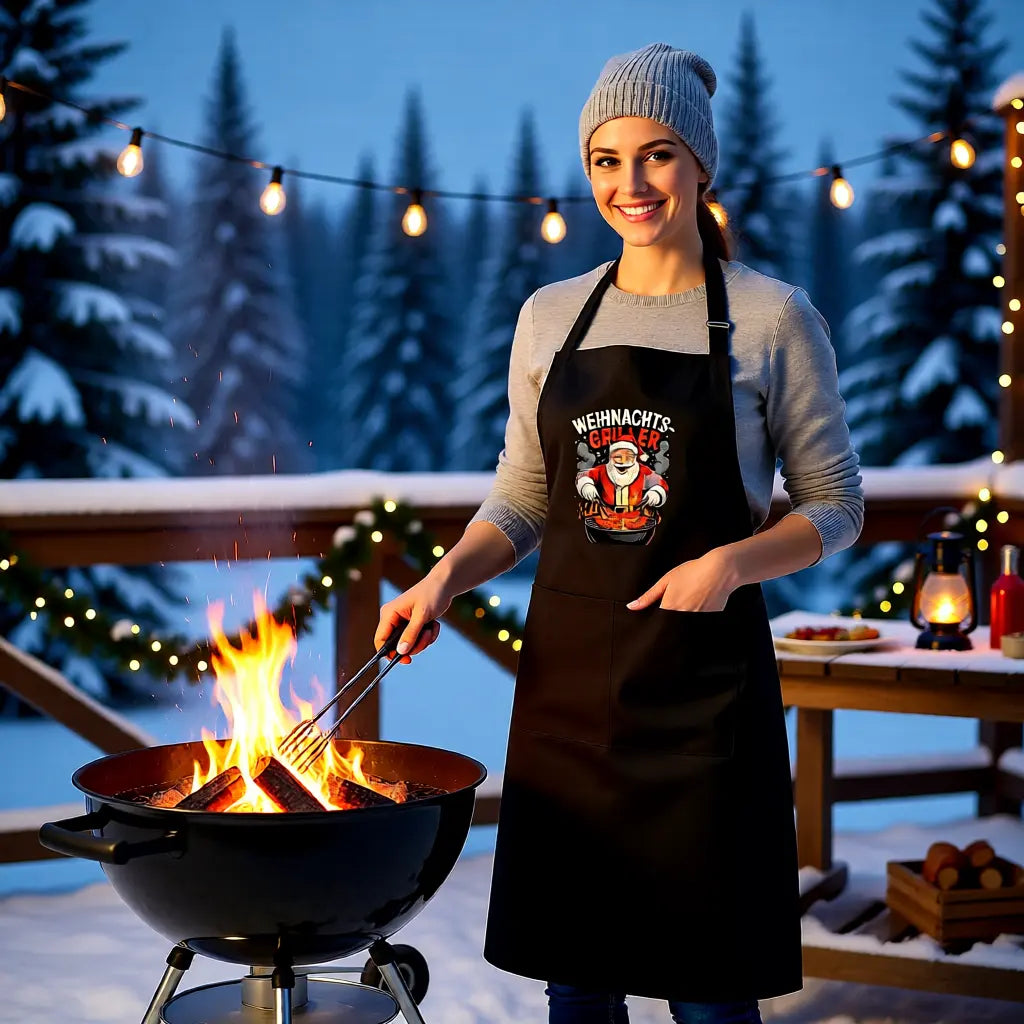 Weihnachts-Griller – Grillschürze – Meatware Produktfoto