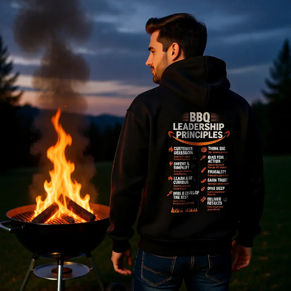 BBQ Leadership Principles – Oversized Hoodie – Meatware Produktfoto