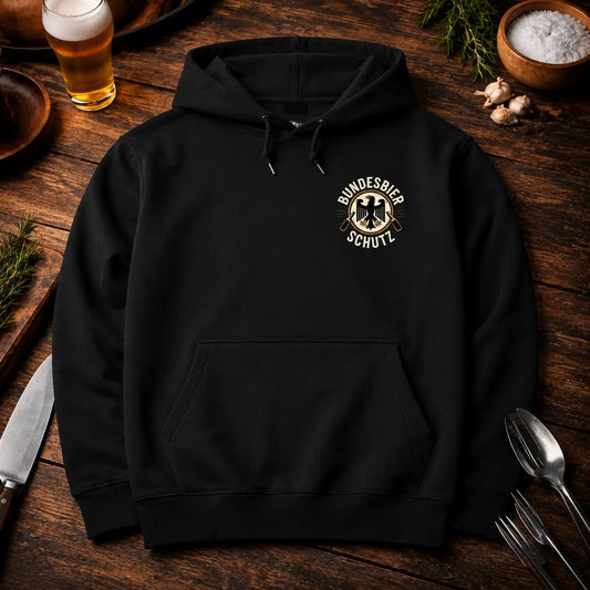Bundesbier Schutz – Premium Hoodie – Meatware Produktfoto