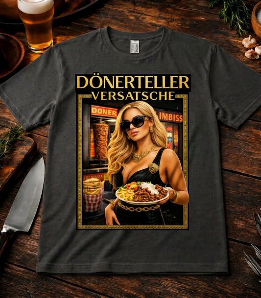 Dönerteller Versatsche Oversized Shirt – Heavy Cotton | Ironic Luxury Streetwear – Meatware Produktfoto
