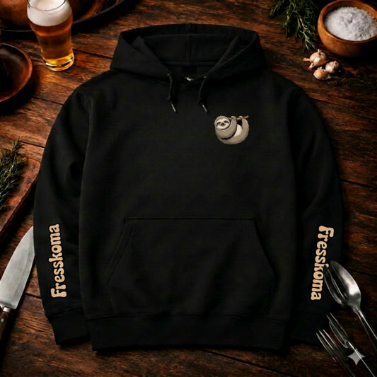 Fresskoma Classic Hoodie – Full Print Edition | Vorne, Hinten & Ärmel-Design – Meatware Produktfoto